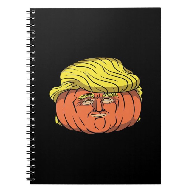 Carnet Donald Trumpkin Pumpking (Devant)