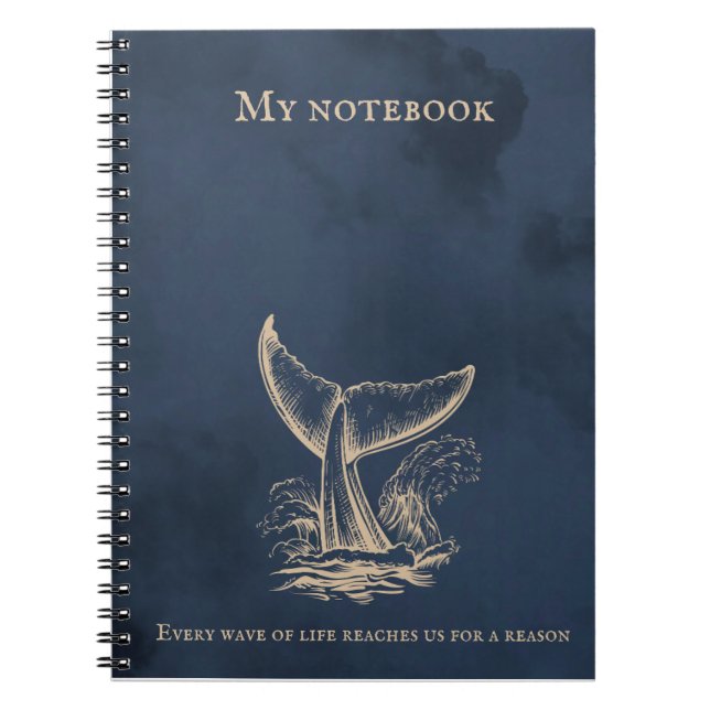 Carnet d'onde - Journal inspirée des océans pour l (Devant)