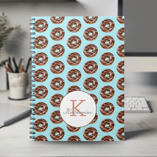 Carnet Donut Sweet Girl Sprinkings Motif Nom personnalisé