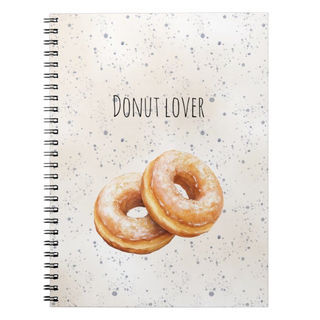 Carnet Donuts Glacés Délices Sucrés (Devant)