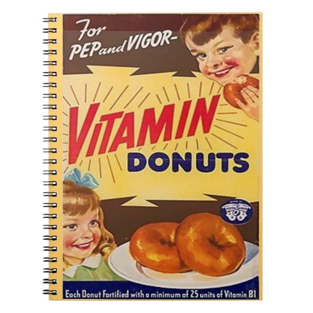 Carnet donuts vitaminés (Devant)