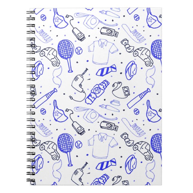 Carnet Doodle fête des pères (Devant)