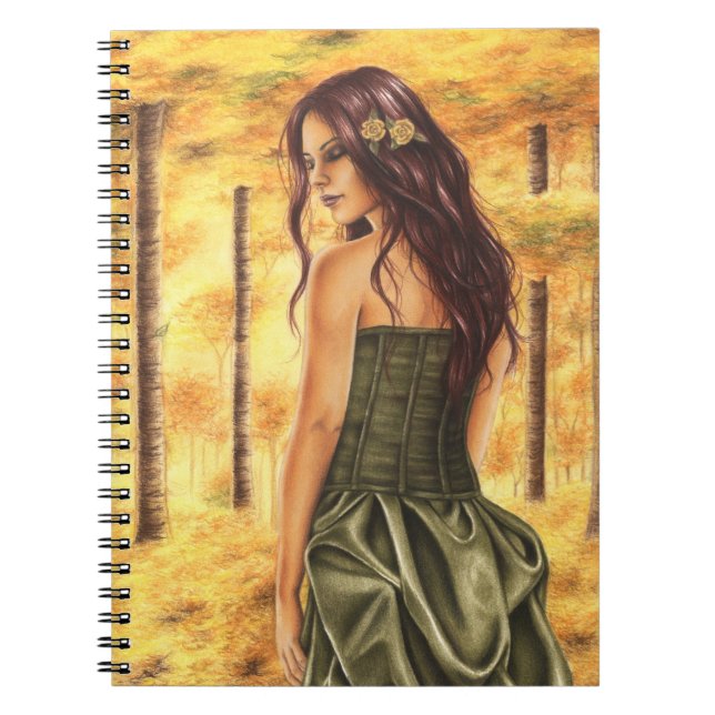 Carnet d'or de forêt (Devant)