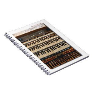 Carnet d'organe d'église du temple de Londres