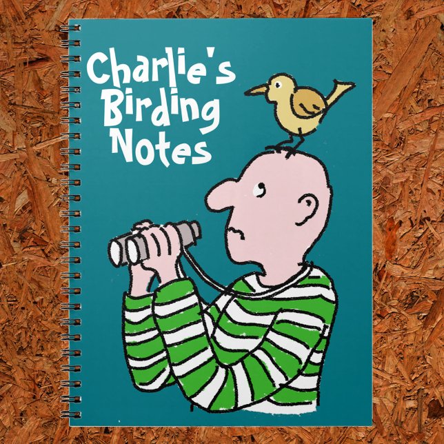 Carnet d'ornithologie. Ajouter un nom. (Créateur téléchargé)