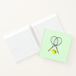 Carnet Doubles de tennis Green