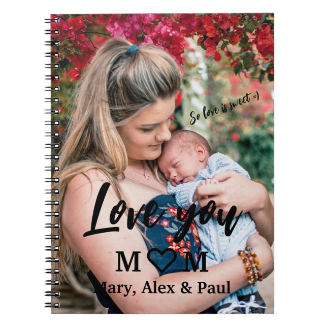 Carnet Douce Amour maman (Devant)