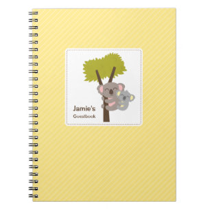 Carnet Douce Baby Koala et Maman Baby Shower