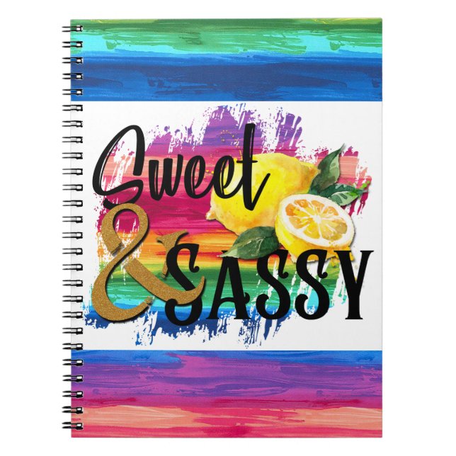Carnet Douce & Sassy (Devant)