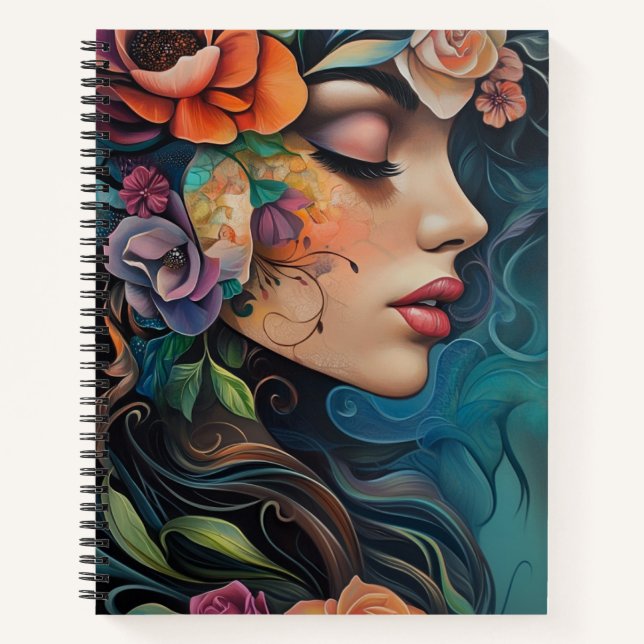 Carnet Douces Murmures de Fleur (Devant)