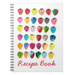 Carnet Douceur fraise jolie recette de fruits