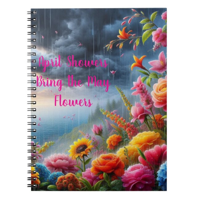 Carnet Douches d'avril (Devant)