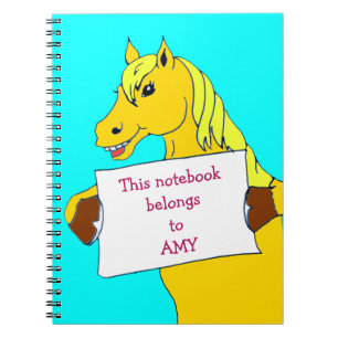 Carnet Doux caricature avec message