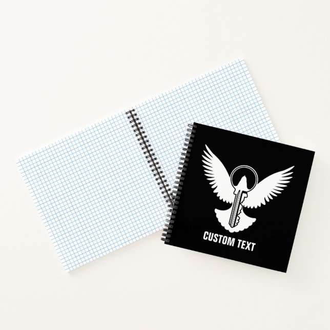 Carnet Dove avec clé (Intérieur)