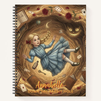 Carnet Down the Rabbit Hole Notebook