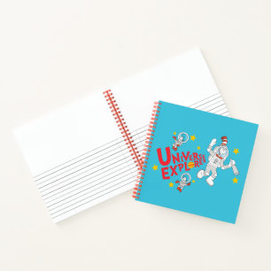 Carnet Dr. Seuss Cat in the Hat Explorateur de l'Univer