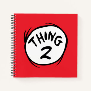 Carnet Dr. Seuss Chose Personnalisée Un Deux