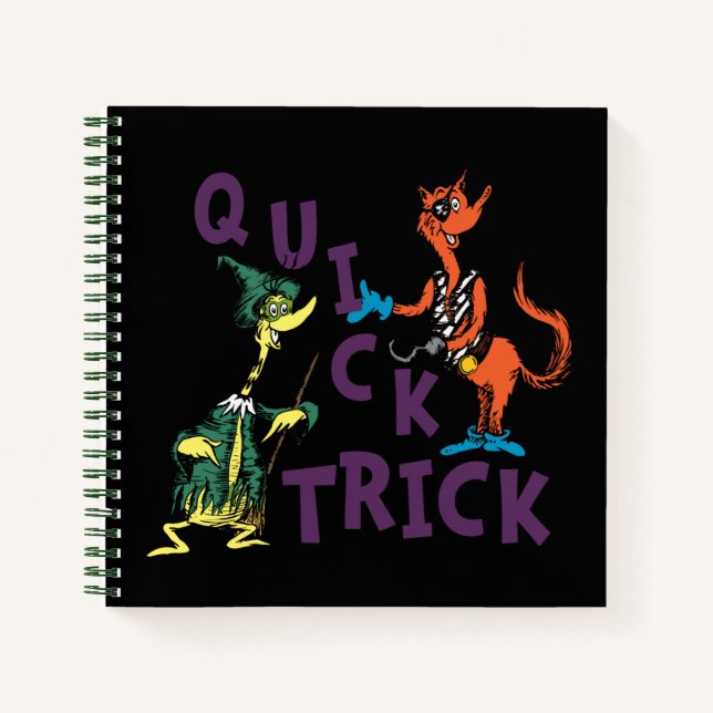 Carnet Dr Seuss | Graphique d'Halloween en raccourci (Devant)