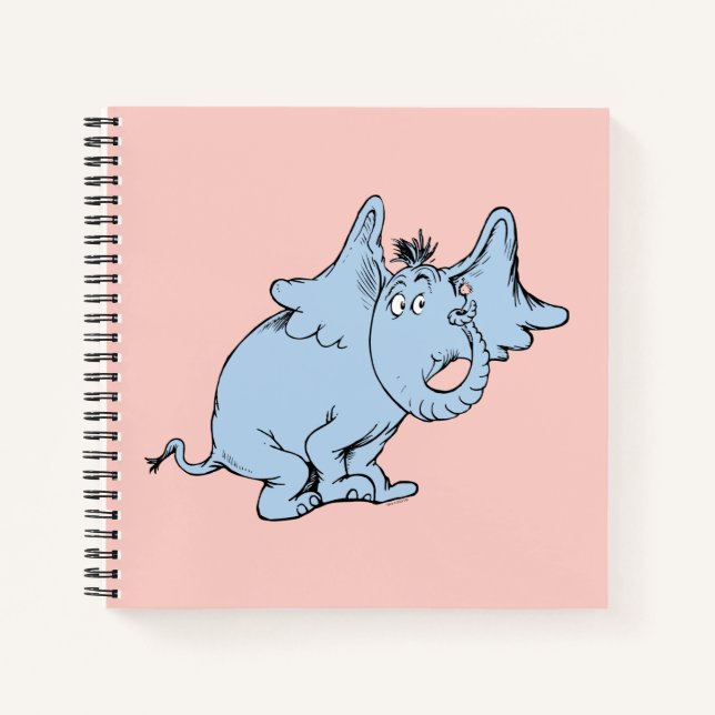 Carnet Dr. Seuss | Horton Côté Regard (Devant)