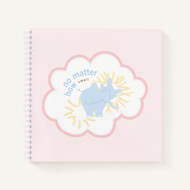 Carnet Dr. Seuss Horton | Quelle que soit leur taille (Devant)