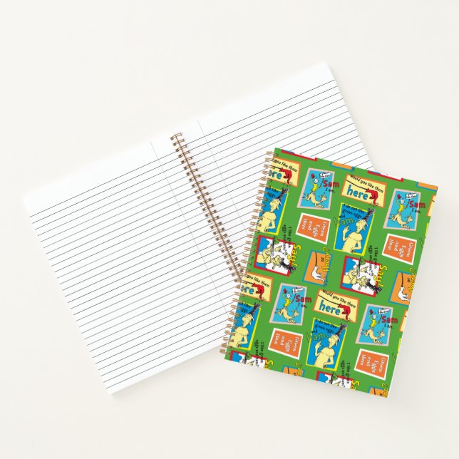 Carnet Dr. Seuss Les œufs verts au jambon citations d'his (Intérieur)