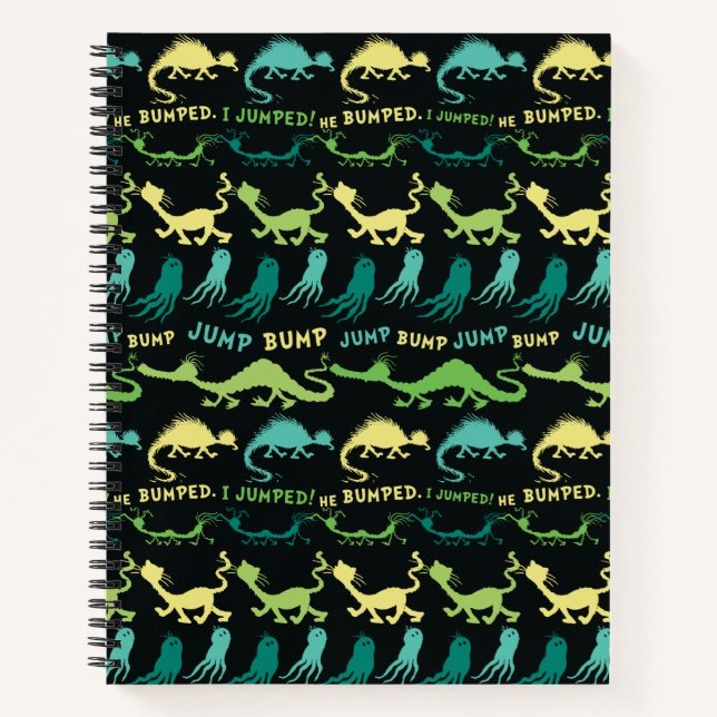 Carnet Dr. Seuss | modèle Halloween "Bump Jump" (Devant)