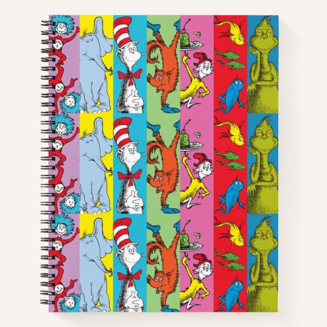 Carnet Dr. Seuss | Tranche de personnage (Devant)