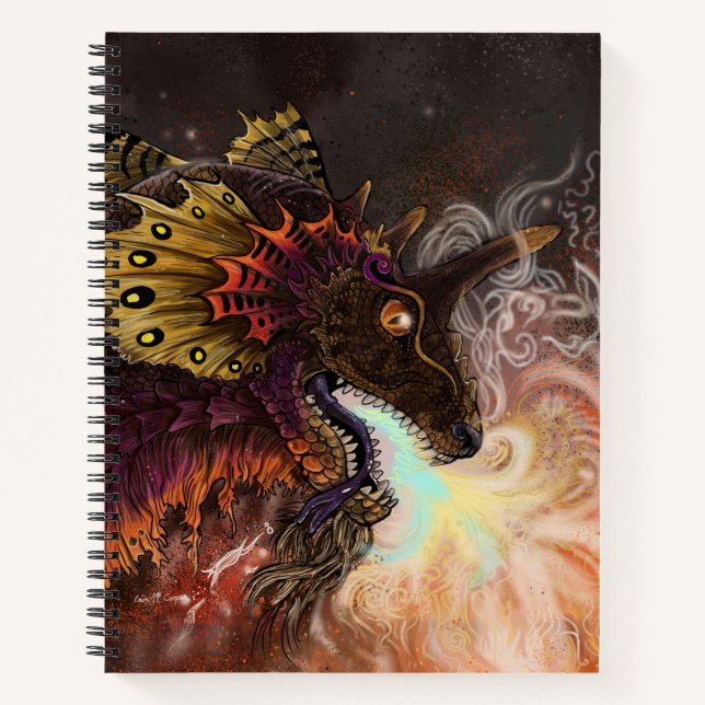 Carnet Dragon à crampons (Devant)