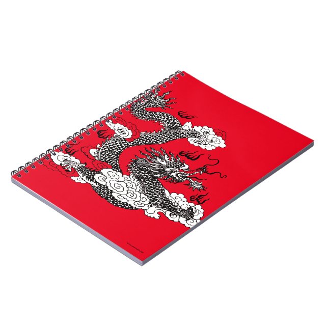Carnet Dragon asiatique (Côté gauche)