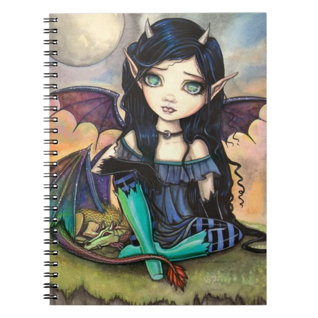 Carnet Dragon Child Cuge Big Eye Fairy et Dragon (Devant)