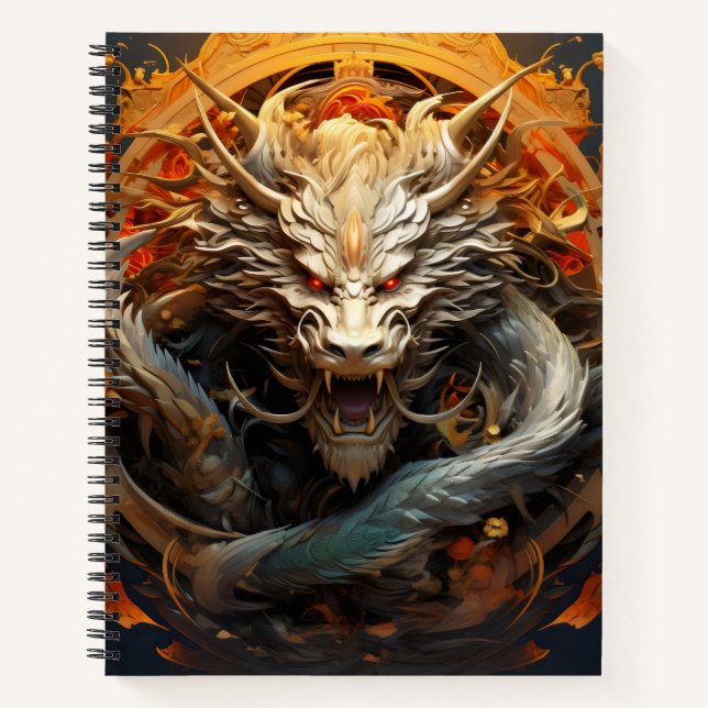 Carnet Dragon chinois (Devant)