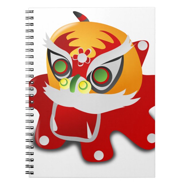 Carnet dragon chinois (Devant)