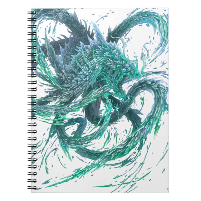 Carnet Dragon d'eau (Devant)