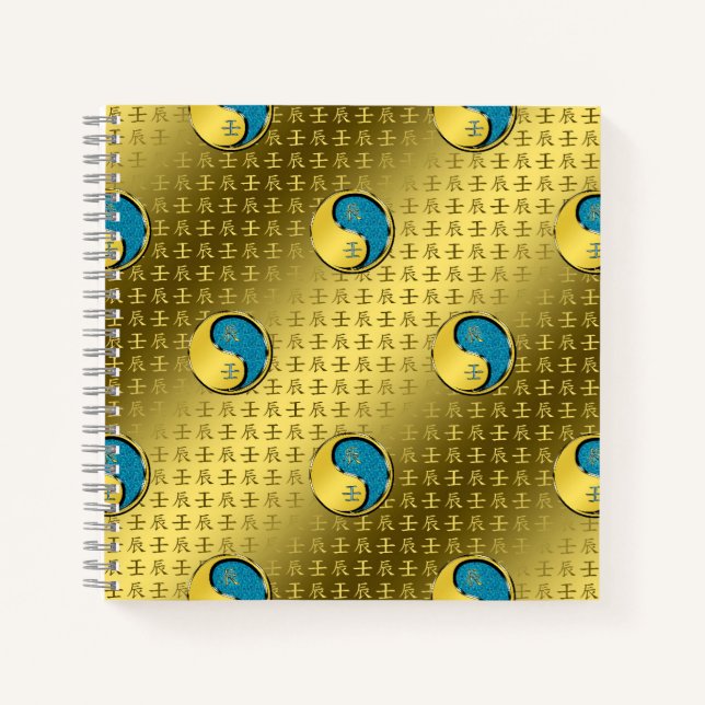 Carnet Dragon d'eau (Devant)