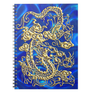 Carnet Dragon d'or incorporé