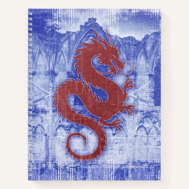Carnet Dragon Fané (Devant)
