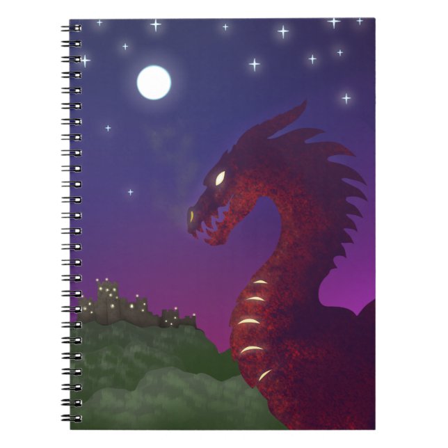 Carnet Dragon médiéval (Devant)