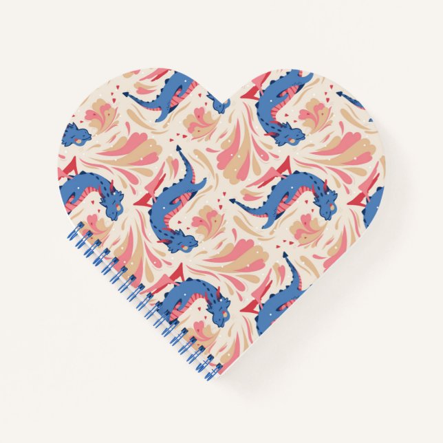 Carnet Dragon mignon (Devant)