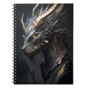 Carnet Dragon Portrait Animal Nature Faune Peinture