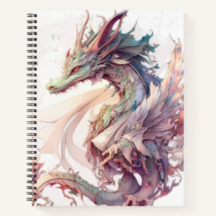 Carnet Dragon Portrait Animal Peinture Faune En Plein Air