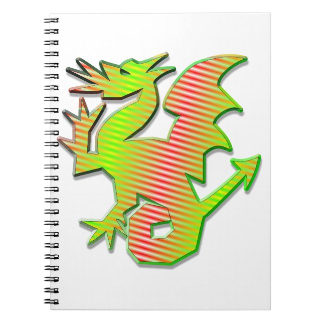 Carnet Dragon stylisé (Devant)