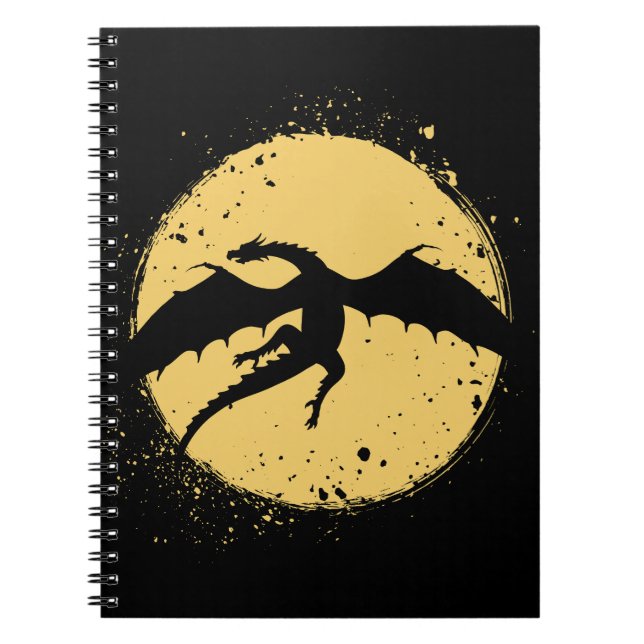 Carnet Dragon volant (Devant)