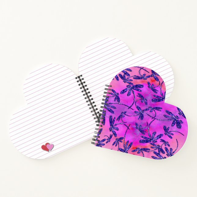 Carnet Dragonfly Flit Peachy rose (Intérieur)