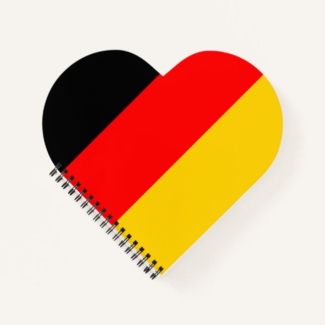 Carnet Drapeau Allemagne (Devant)
