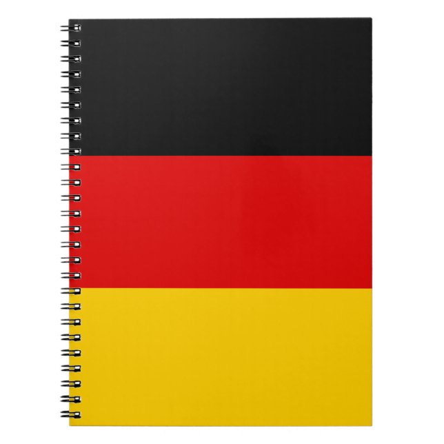 Carnet Drapeau allemand (Devant)