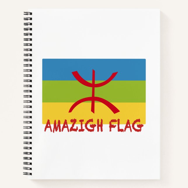 Carnet Drapeau Amazigh - Drapeau Amazigh Drapeau (Devant)