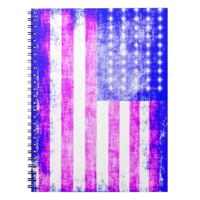 Carnet Drapeau américain (Devant)