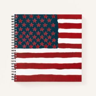 Carnet Drapeau américain