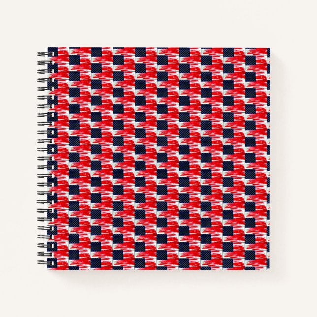 Carnet Drapeau américain (Devant)