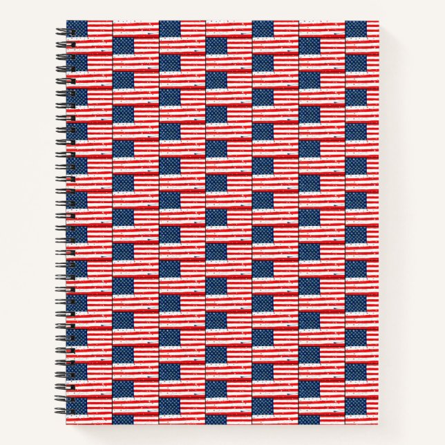 Carnet Drapeau américain (Devant)